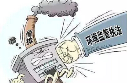 弄虛作假！某企廢氣收集管道“不連接”廢氣處理設(shè)施..